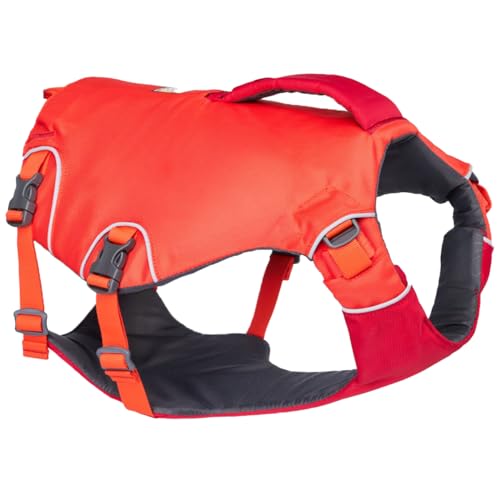 Ruffwear Confluence Hundeschwimmweste, XS-Hundesicherheitsgeschirr und Schwimmhilfe, 2 Hilfsgriffe, wasserdichte Rettungs- und Schwimmhilfe für Haustiere, zum Segeln und Paddeln, Tangelo Orange, XS Ruffwear Confluence Hundeschwimmweste, XS-Hundesicherheitsgeschirr und Schwimmhilfe, 2 Hilfsgriffe, wasserdichte Rettungs- und Schwimmhilfe für Haustiere, zum Segeln und Paddeln, Tangelo Orange, XS von Ruffwear