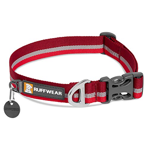 RUFFWEAR Crag Hundehalsband, Reflektierendes und Bequemes Halsband für den Täglichen Gebrauch, Vulkanrot, 36–51 cm RUFFWEAR Crag Hundehalsband, Reflektierendes und Bequemes Halsband für den Täglichen Gebrauch, Vulkanrot, 36–51 cm von RUFFWEAR