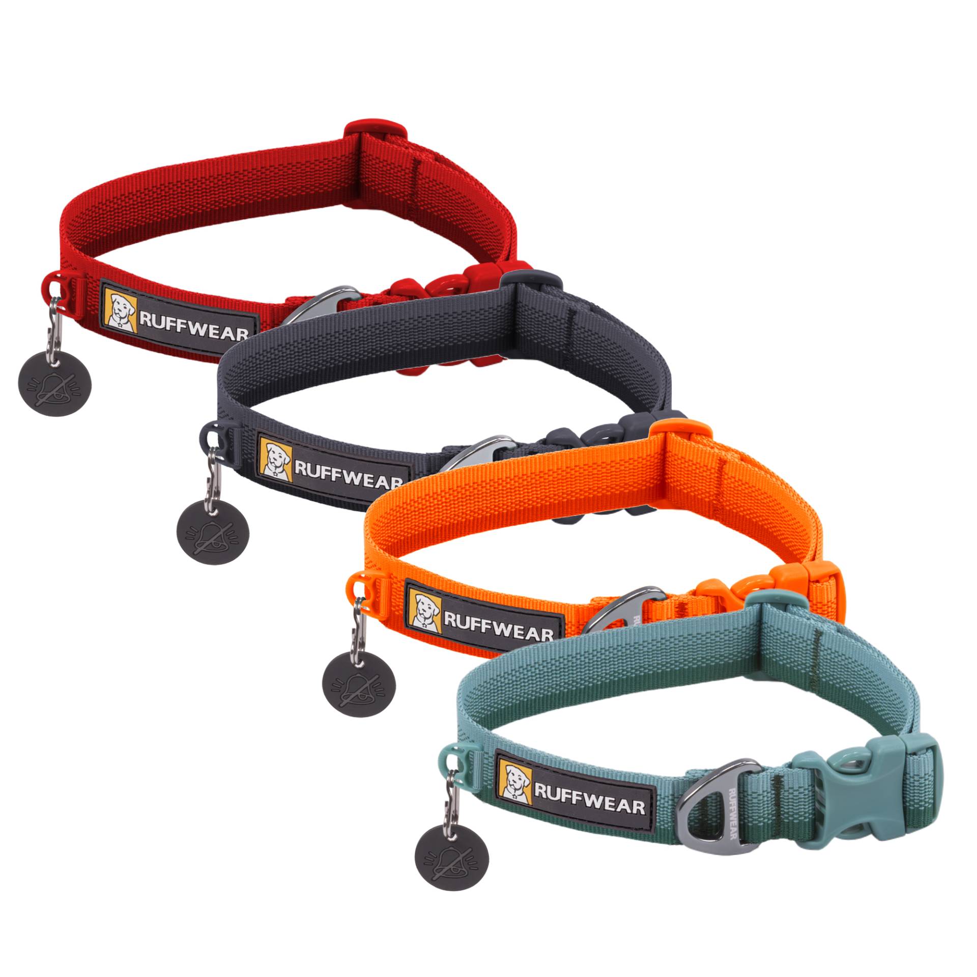 Ruffwear Front Range Halsband - Blaze Orange - 36/51 cm von Ruffwear