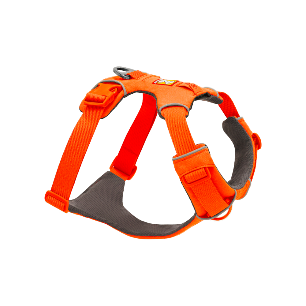 Ruffwear Front Range Hundegeschirr, Blaze Orange - Größe XS: 43 - 56 cm Brustumfang von Ruffwear