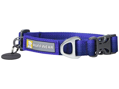 RUFFWEAR Front Range Collar Hundehalsband, Huckleberry Blue, 28-36cm von RUFFWEAR