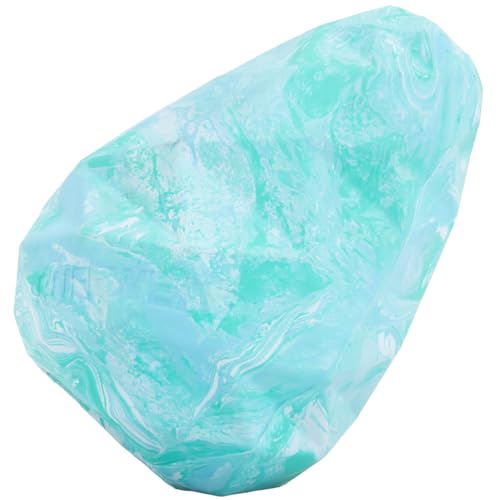 Ruffwear Gnawt-a-Cone Hundespielzeug, Tannenzapfen inspirierte Form, kaufestes Gummi-Hundespielzeug mit Erratischer Sprungkraft zum Engagieren und Belohnen, Futter- und Leckerli-Spender, Glacial Blue von RUFFWEAR