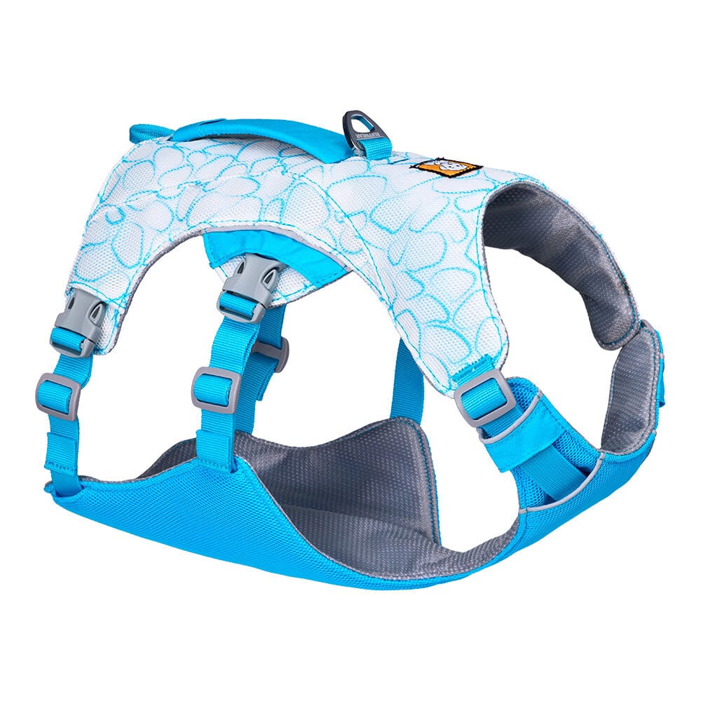 Ruffwear Hunde-Kühlgeschirr Swamp Cooler™ biolumin blue, Gr. S, Brustumfang: ca. 56 - 69 cm von Ruffwear