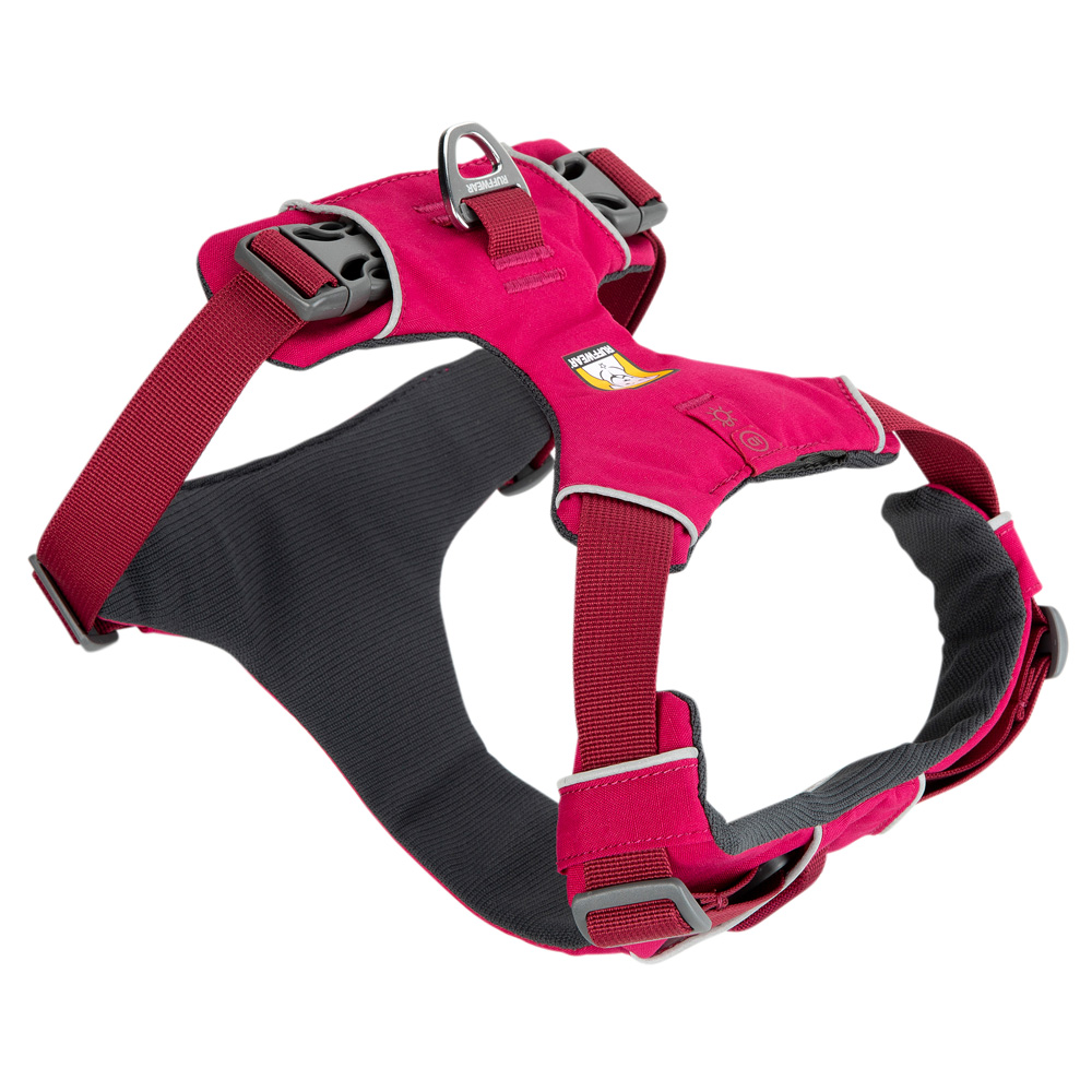 Ruffwear Hundegeschirr Front Range™ Harness pink, Gr. L/XL, Breite: ca. 2,5 cm, Brustumfang: ca. 81 - 107 cm von Ruffwear