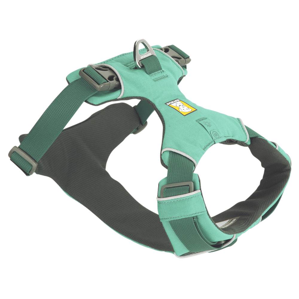 Ruffwear Hundegeschirr Front Range™ Harness türkis, Gr. XS, Breite: ca. 2 cm, Brustumfang: ca. 43 - 56 cm von Ruffwear