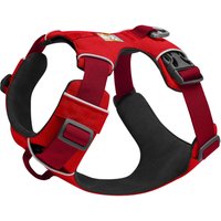 Ruffwear Hundegeschirr Front Range Harness - Red Sumac - Brustumfang 81 - 107 cm, B 29 mm (Größe L-XL) von Ruffwear