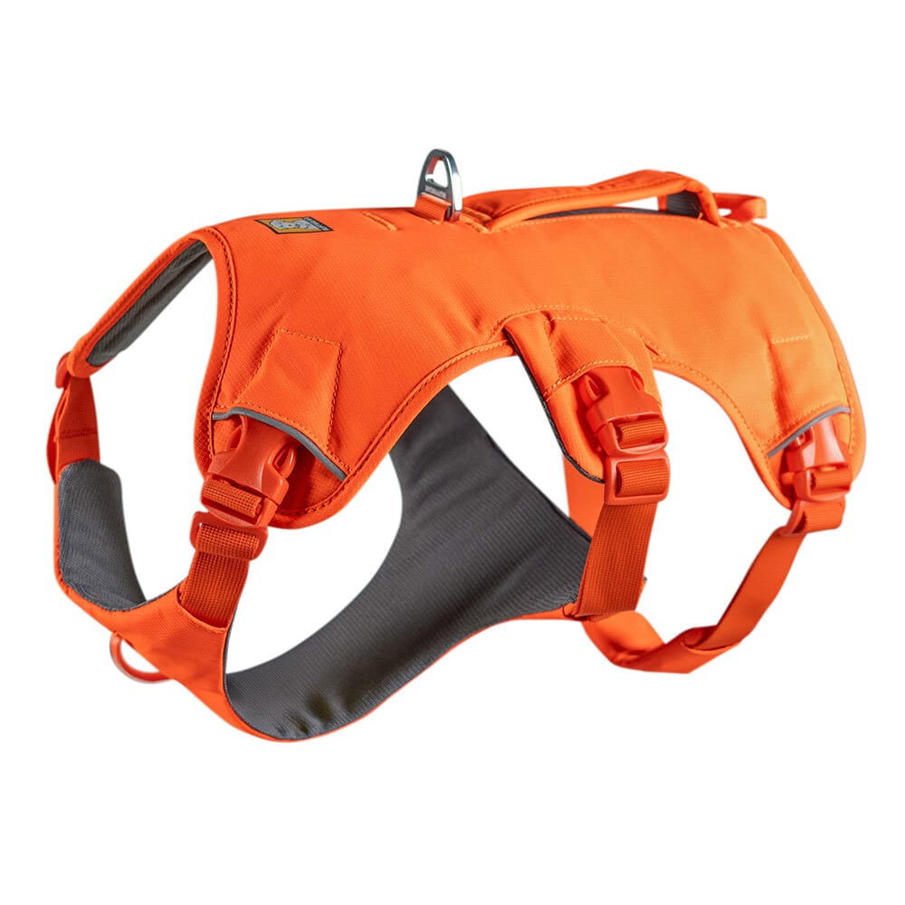 Ruffwear Hundegeschirr Web Master™ blaze orange, Gr. XXS, Brustumfang: ca. 33 - 43 cm von Ruffwear