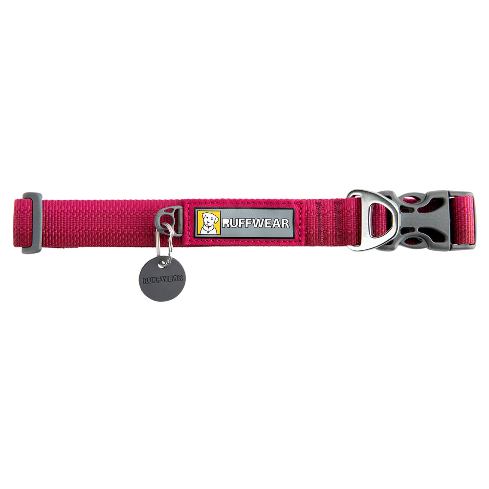 Ruffwear Hundehalsband Front Range™ Collar pink, Gr. 36cm-51cm, Breite: ca. 2,5 cm, Länge: ca. 36 - 51 cm von Ruffwear