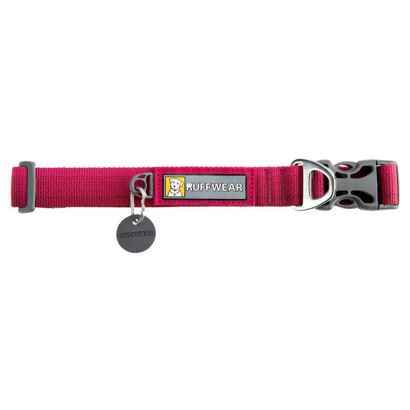 Ruffwear Hundehalsband Front Range™ Collar hibiscus pink, Gr. 51cm-66cm, Breite: ca. 2,5 cm, Länge: ca. 51 - 66 cm von Ruffwear