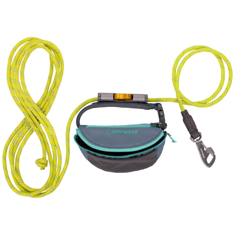 Ruffwear Hundeleine Hitch Hiker™ Leash grau-blau, Länge: ca. 3,6 m von Ruffwear