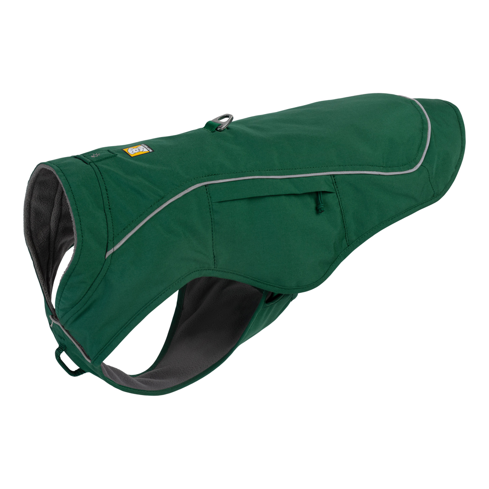Ruffwear Hundemantel Overcoat Fuse™ Jacket evergreen, Gr. XL, Rückenlänge: ca. 72 cm, Halsumfang: ca. 71 cm von Ruffwear