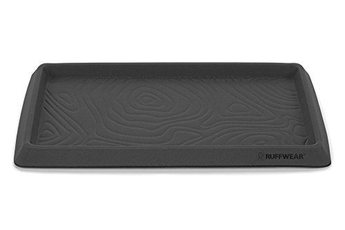 RUFFWEAR Hundenapf Matte, Wasserfest, One Size, Grau (Twilight Grey), Basecamp Mat von RUFFWEAR
