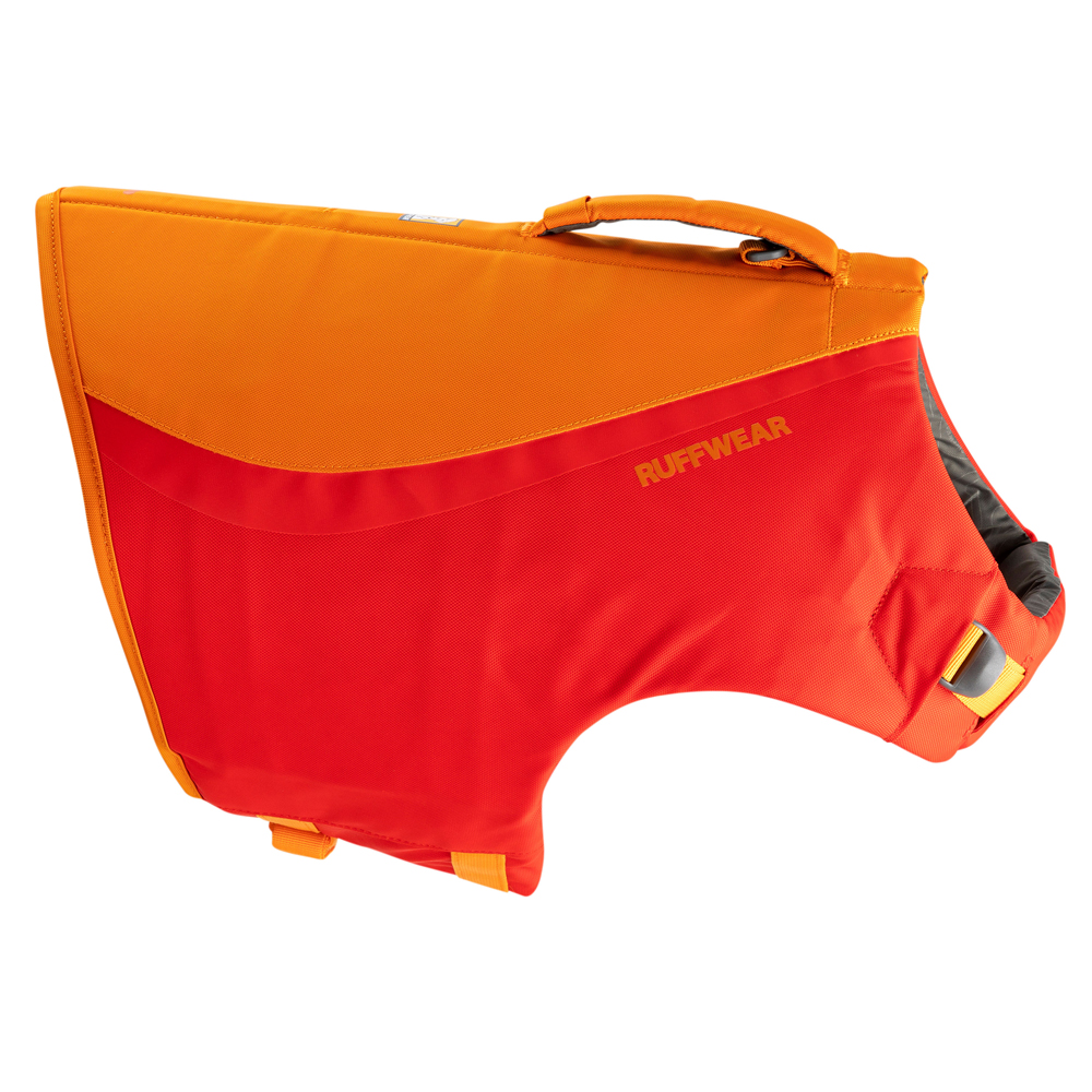 Ruffwear Hundeschwimmweste Float Coat red sumac, Gr. XS, Rückenlänge: ca. 26 cm, Brustumfang: ca. 43 - 56 cm, Halsumfang: ca. 31 - 41 cm von Ruffwear