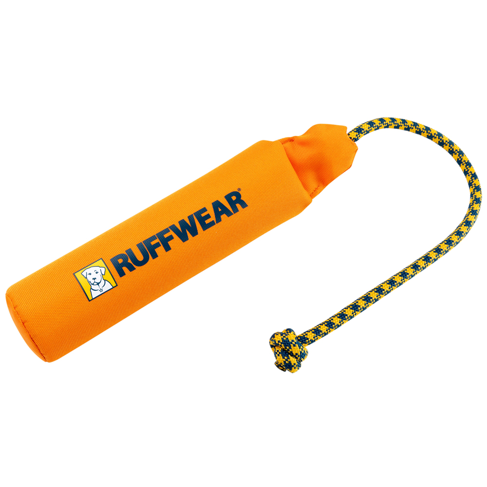 Ruffwear Hundespielzeug Lunker campfire orange, Länge: ca. 30 cm (ohne Seil) von Ruffwear