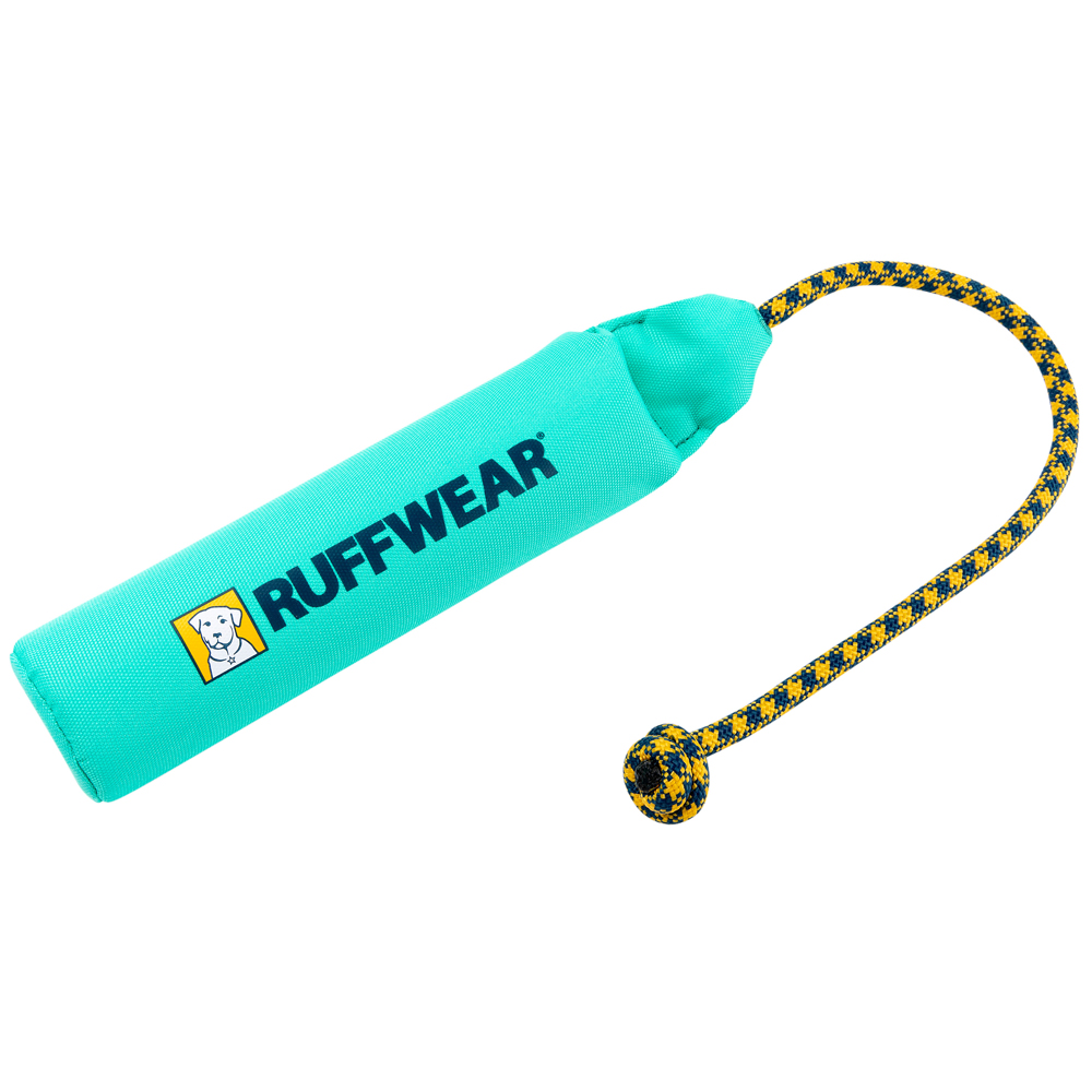 Ruffwear Hundespielzeug Lunker aurora teal, Länge: ca. 30 cm (ohne Seil) von Ruffwear