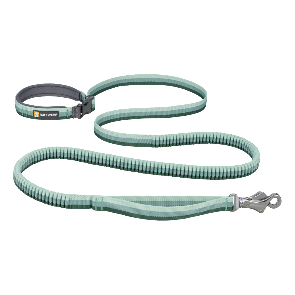 Ruffwear Joggingleine Roamer Leash - River Rock Green, 220 - 340 cm lang von Ruffwear