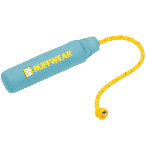 Ruffwear Lunker Wurfspielzeug für Hunde - strapazierfähiges, weiches Stoffspielzeug mit Seilgriff zum Apportieren und Ziehen an Land & Wasser, Biolumin Blau, Medium Ruffwear Lunker Wurfspielzeug für Hunde - strapazierfähiges, weiches Stoffspielzeug mit Seilgriff zum Apportieren und Ziehen an Land & Wasser, Biolumin Blau, Medium von Ruffwear