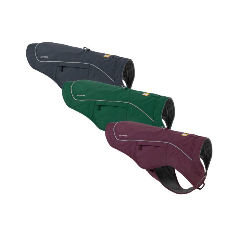 Ruffwear Overcoat Fuse™ Jacket - Basalt Gray - XS von Ruffwear