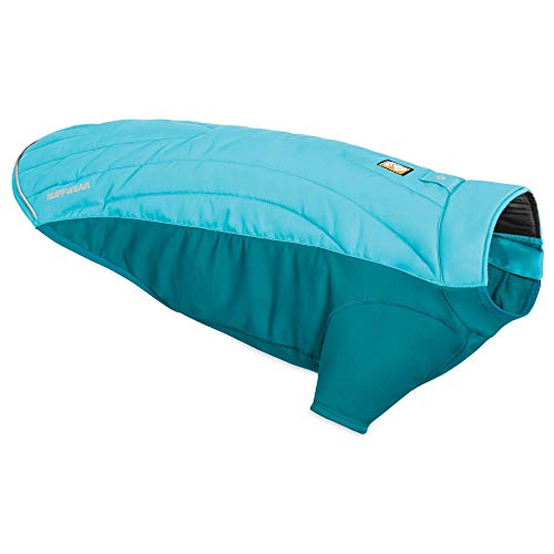 Ruffwear Powder Hound Hundemantel, Blue Atoll, XXS (33-43cm) Ruffwear Powder Hound Hundemantel, Blue Atoll, XXS (33-43cm) von RUFFWEAR