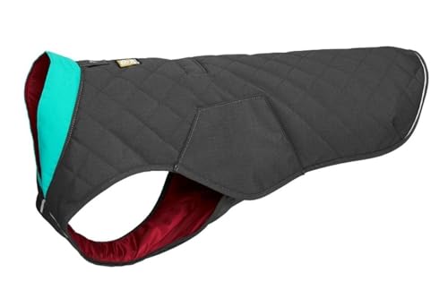 RUFFWEAR Stumptown Jacket, Warmer und Abriebfester Hundemantel für Klare Kalte Tage, Twilight Grey Small RUFFWEAR Stumptown Jacket, Warmer und Abriebfester Hundemantel für Klare Kalte Tage, Twilight Grey Small von RUFFWEAR