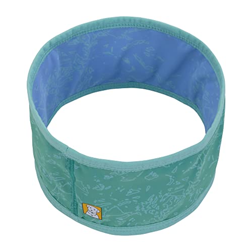 RUFFWEAR Swamp Cooler Halsmanschette für Hunde, LSF 50+, waschbar, wendbar, für den täglichen Gebrauch, kühlendes Hundezubehör, wiederverwendbar, sofortiges Abkühlgerät für heißes Wetter, Aurora von RUFFWEAR
