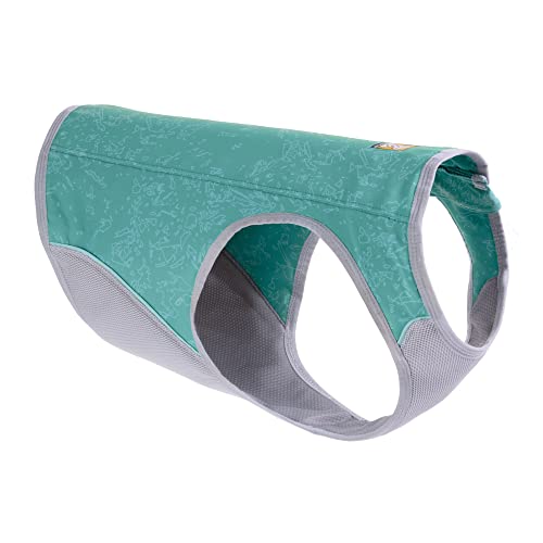 Ruffwear Swamp Cooler(TM) Zip Vest |05451-421| Kühlmantel für Hunde, Farbe:Aurora Teal, Größe:L von RUFFWEAR