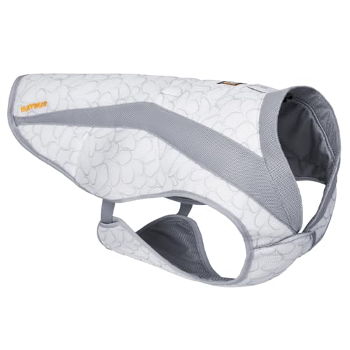RUFFWEAR Hunde-Kühlweste Swamp Cooler™ Vest, SPF 50+, Maximale Abdeckung, kühlende Abdeckung mit Gurtzeug/Bleiportal, Sonnenschutz, um Haustiere kühl zu halten, Graphite Gray, Medium, 69-81 cm von RUFFWEAR