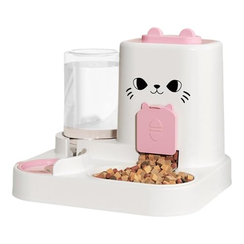 2-in-1 Automatischer Katzen-Futterspender – All in o-ne Automatischer Futter- und Wasserspender, Automatisches Befüllen von Katzen-Wassernapf, Große Kapazität Haustier Automatischer Katzennapf 2-in-1 Automatischer Katzen-Futterspender – All in o-ne Automatischer Futter- und Wasserspender, Automatisches Befüllen von Katzen-Wassernapf, Große Kapazität Haustier Automatischer Katzennapf von Ruhnjyg