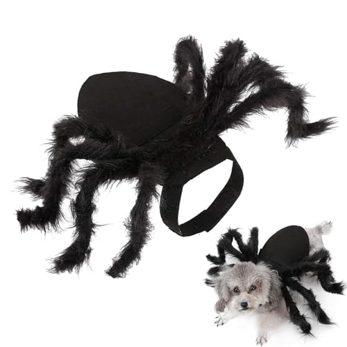 Haustier-Spinnen-Kostüm – Verstellbares Hunde-Halloween-Kostüm, Katzen- Und Hunde-Horror-Simulation, Plüsch-Spinnen-Kostüm, Selbstgemachter Look, Halloween-Party-Verkleidung Haustier-Spinnen-Kostüm – Verstellbares Hunde-Halloween-Kostüm, Katzen- Und Hunde-Horror-Simulation, Plüsch-Spinnen-Kostüm, Selbstgemachter Look, Halloween-Party-Verkleidung von Ruhnjyg