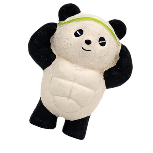 Ruhnjyg Kauspielzeug für Hunde – Lustiges Tier-Kauspielzeug aus Latex, quietschendes Spielzeug – interaktives Panda-Hundespielzeug, weiches Haustierzubehör für mittelgroße Hunde und aggressives Kauen Ruhnjyg Kauspielzeug für Hunde – Lustiges Tier-Kauspielzeug aus Latex, quietschendes Spielzeug – interaktives Panda-Hundespielzeug, weiches Haustierzubehör für mittelgroße Hunde und aggressives Kauen von Ruhnjyg