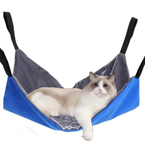 Ruhnjyg Küchenstuhl Katzenhängematte – Verstellbare Katzenschaukel Bett Haustierhängematte – Kätzchenbett, Käfigzubehör, bequeme Ruhematte für Kätzchen, Frettchen, Welpen, Kaninchen, Kleintiere Ruhnjyg Küchenstuhl Katzenhängematte – Verstellbare Katzenschaukel Bett Haustierhängematte – Kätzchenbett, Käfigzubehör, bequeme Ruhematte für Kätzchen, Frettchen, Welpen, Kaninchen, Kleintiere von Ruhnjyg