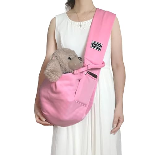 RuiDay Hundetrage Hundetrage für kleine Hunde und Katzen, freihändige Welpentragetasche, bequeme Welpentrage für kleine Hunde mit verstellbarem Gurt, Hundetragetaschen für kleine Hunde unter 6,8 kg RuiDay Hundetrage Hundetrage für kleine Hunde und Katzen, freihändige Welpentragetasche, bequeme Welpentrage für kleine Hunde mit verstellbarem Gurt, Hundetragetaschen für kleine Hunde unter 6,8 kg von RuiDay