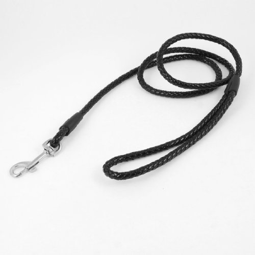Ruilogod 1,2m Losbter Clasp Haken, um Leine Haustierhund Traktionsseil Schwarz von Ruilogod