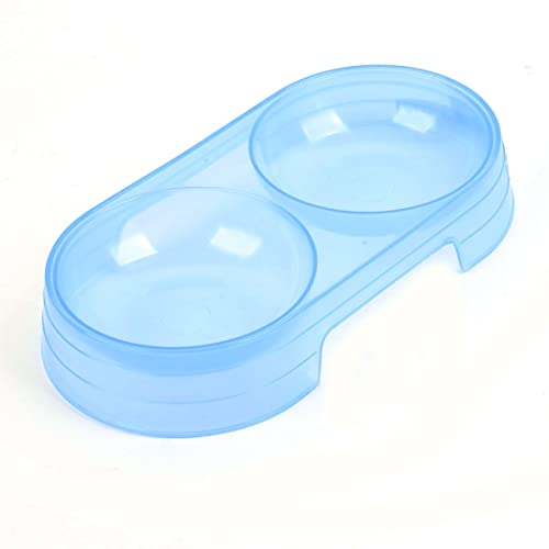 Ruilogod 4 "Dia Dual Bowl Doggy Dog Haustier Essen Essen Essen Wasser Teller klar blau Ruilogod 4 "Dia Dual Bowl Doggy Dog Haustier Essen Essen Essen Wasser Teller klar blau von Ruilogod