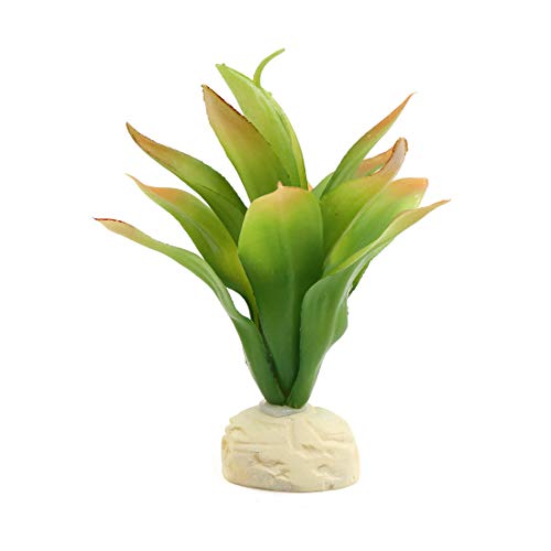 Ruilogod 7,1-Zoll-High Green Kunststoff-Anlage Terrarium Habitat Dekor Ornament Haushalt Dekoration für Reptilien und Amphibien Ruilogod 7,1-Zoll-High Green Kunststoff-Anlage Terrarium Habitat Dekor Ornament Haushalt Dekoration für Reptilien und Amphibien von Ruilogod