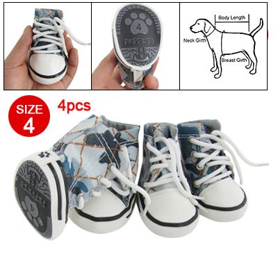 Ruilogod Anti-Rutsch-Schuhe für Hunde Welpen Sportliche Boots Größe 4 Ruilogod Anti-Rutsch-Schuhe für Hunde Welpen Sportliche Boots Größe 4 von Ruilogod