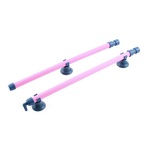Ruilogod Aquarium-Aquarium-Tank-Bubble-Wand-Luft-Steinrohr 18 Zoll lange Fuchsie Ruilogod Aquarium-Aquarium-Tank-Bubble-Wand-Luft-Steinrohr 18 Zoll lange Fuchsie von Ruilogod