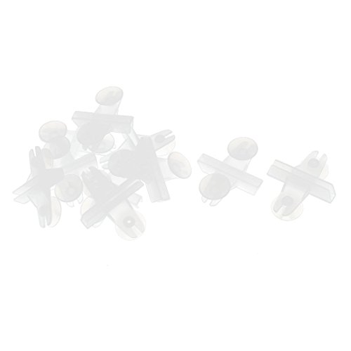 Ruilogod Aquarium Glas Kunststoff Saugnapf Trennblatt-Halter-Klipp 10pcs Ruilogod Aquarium Glas Kunststoff Saugnapf Trennblatt-Halter-Klipp 10pcs von Ruilogod