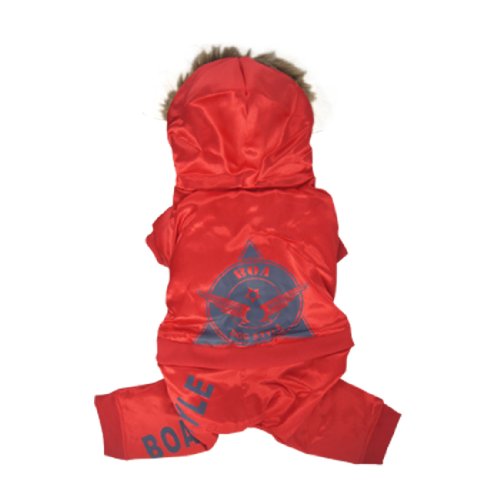 Ruilogod Casual Winter-Red Dog Bekleidung Hoodies-Mantel-Jacken-Overall Größe XXL Ruilogod Casual Winter-Red Dog Bekleidung Hoodies-Mantel-Jacken-Overall Größe XXL von Ruilogod