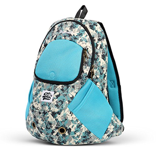 Ruilogod DOGISMILE Comfort Cat Pet Carrier Portable für Kleine Hunde im Freien Spielraum Wandern Schultertasche Rucksack Blau Ruilogod DOGISMILE Comfort Cat Pet Carrier Portable für Kleine Hunde im Freien Spielraum Wandern Schultertasche Rucksack Blau von Ruilogod