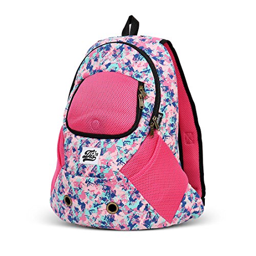 Ruilogod DOGISMILE Comfort Cat Pet Carrier Portable für Kleine Hunde im Freien Spielraum Wandern Schultertasche Rucksack Rosa Ruilogod DOGISMILE Comfort Cat Pet Carrier Portable für Kleine Hunde im Freien Spielraum Wandern Schultertasche Rucksack Rosa von Ruilogod