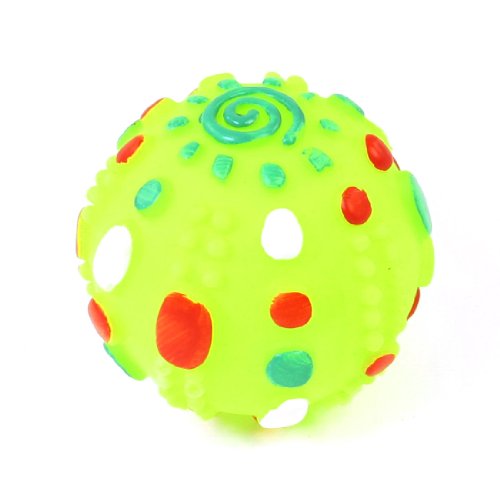 Ruilogod Doggy Pet Welpen Gelb Quietschender Kau Kleiner Ball Spielzeug Ruilogod Doggy Pet Welpen Gelb Quietschender Kau Kleiner Ball Spielzeug von Ruilogod