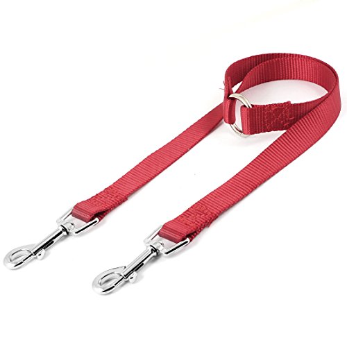 Ruilogod Double Head Design Triggerhaken Haustier Hund Pudel Leine Seil Rot Ruilogod Double Head Design Triggerhaken Haustier Hund Pudel Leine Seil Rot von Ruilogod