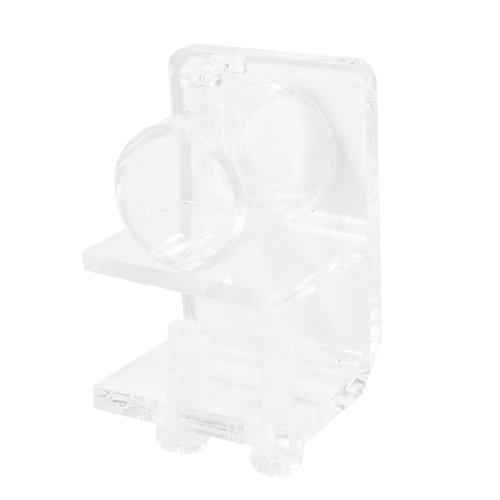 Ruilogod Fisch-Behälter-Aquarium Acryl Inlet Outlet Wasserrohr Schlauchklemmhalter Ruilogod Fisch-Behälter-Aquarium Acryl Inlet Outlet Wasserrohr Schlauchklemmhalter von Ruilogod