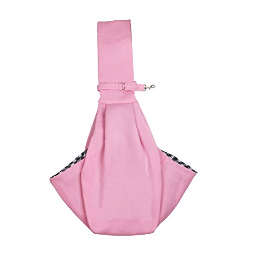 Ruilogod Freisprecheinrichtung kleine Hundekatze Pet Bag träger tragbarer praktischer Outdoor-Reise-Schulter-Totes-Rosa Ruilogod Freisprecheinrichtung kleine Hundekatze Pet Bag träger tragbarer praktischer Outdoor-Reise-Schulter-Totes-Rosa von Ruilogod