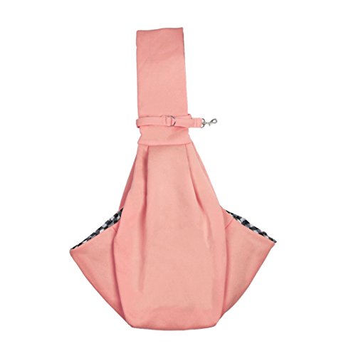 Ruilogod Freisprecheinrichtung kleine Hundekatze Pet Tasche Träger Tragbare Günstige Outdoor-Reise-Schulter-Totes Coral Rosa Ruilogod Freisprecheinrichtung kleine Hundekatze Pet Tasche Träger Tragbare Günstige Outdoor-Reise-Schulter-Totes Coral Rosa von Ruilogod