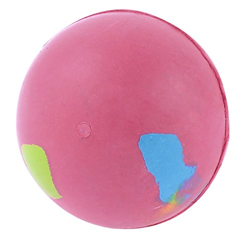 Ruilogod Fuchsia 2" Dia-Haustier-Hund-Katze Hund Übung Spielen runde Kugel-Spielzeug Ruilogod Fuchsia 2" Dia-Haustier-Hund-Katze Hund Übung Spielen runde Kugel-Spielzeug von Ruilogod
