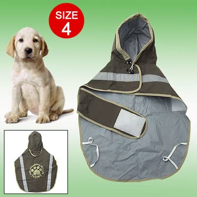Ruilogod Gelbe Nacht Reflektierende Regenmantel Hund Regenjacke Größe 4 Ruilogod Gelbe Nacht Reflektierende Regenmantel Hund Regenjacke Größe 4 von Ruilogod