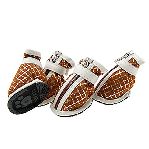 Ruilogod Glarender hund schützer boot haustier sportschuh 4# Ruilogod Glarender hund schützer boot haustier sportschuh 4# von Ruilogod