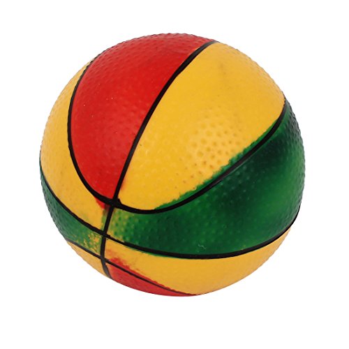 Ruilogod Gummi-Basketball-Form Hund Yorkie Cat Training Ball Toy Tri-color Ruilogod Gummi-Basketball-Form Hund Yorkie Cat Training Ball Toy Tri-color von Ruilogod